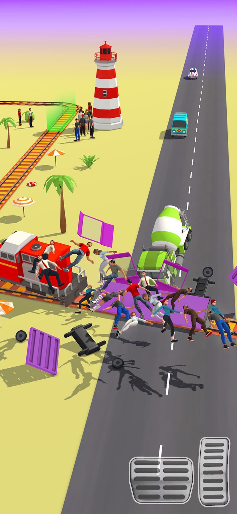 Passenger Express Train Game screenshot 2 - screenshot