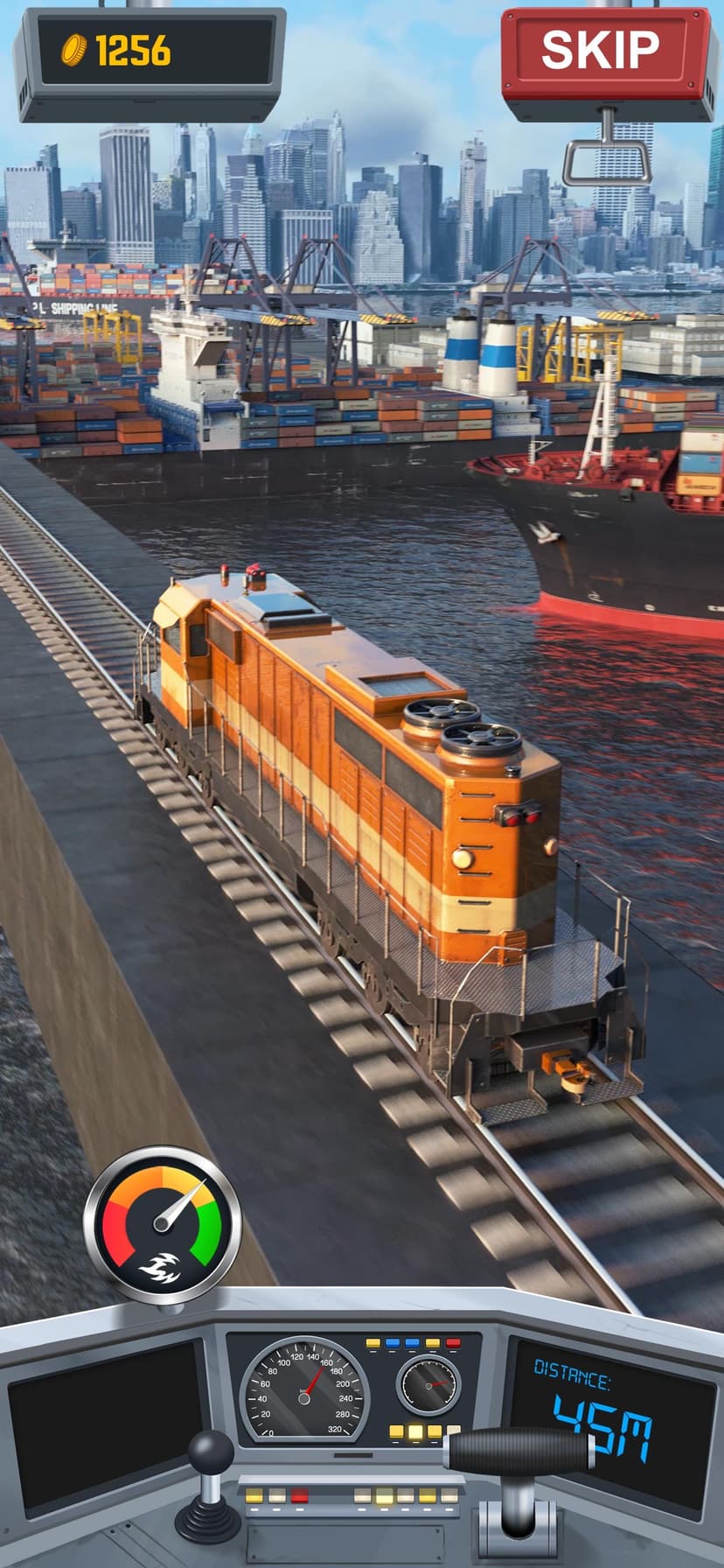 Train Ramp Jumping screenshot 1 - screenshot