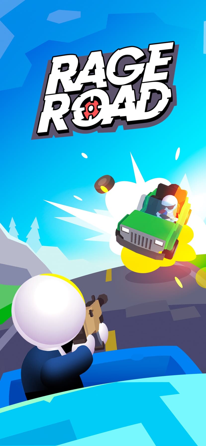 Rage Road - Car Shooting screenshot 5 - screenshot