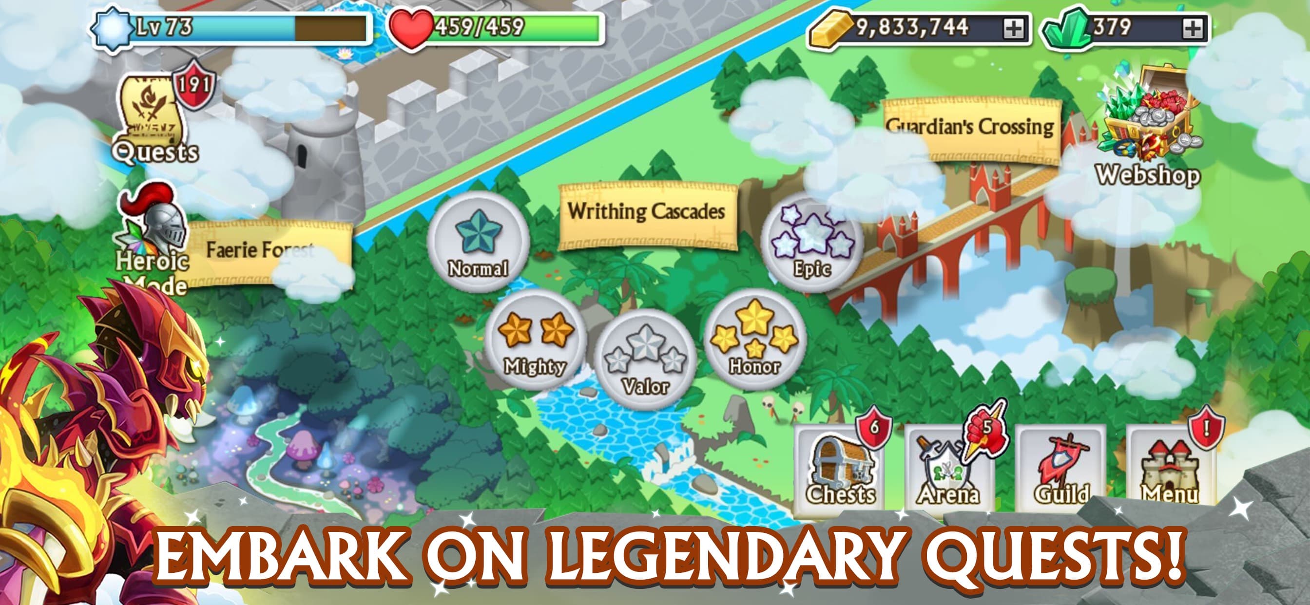 Knights & Dragons - RPG screenshot 1 - screenshot