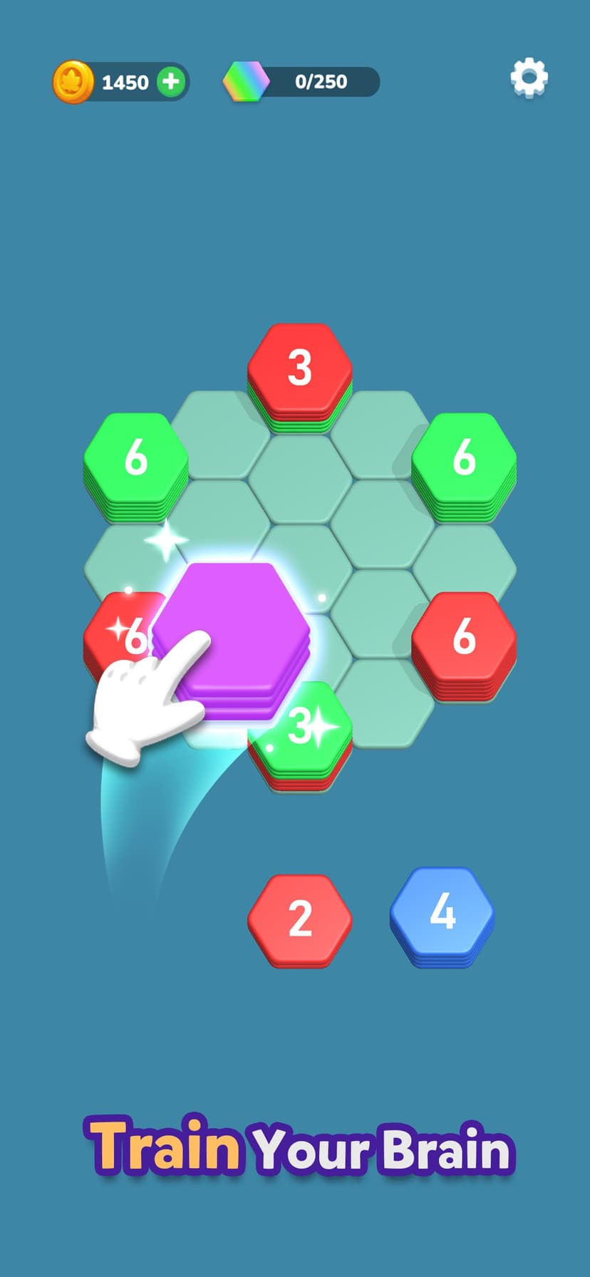 Hexa Merge: Tile Sort Puzzle screenshot 1 - screenshot