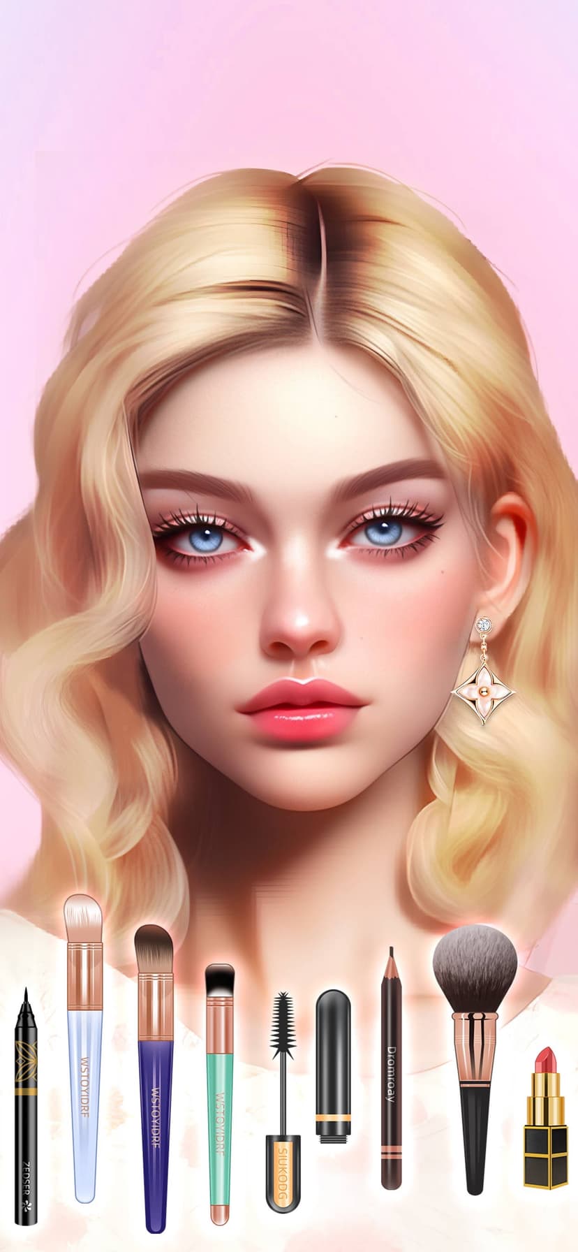 Makeup Salon - DIY Makeup game screenshot 3 - screenshot