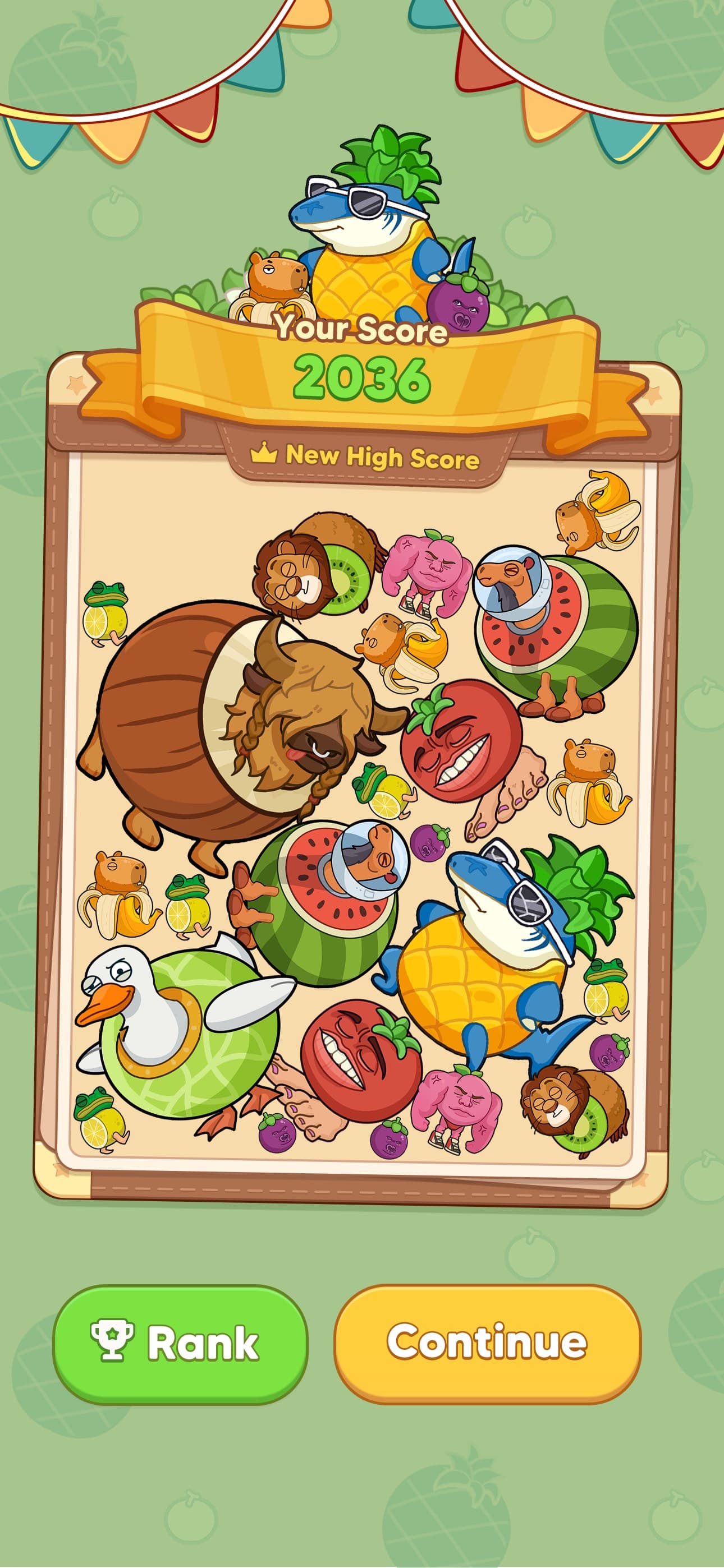 Mergedom: Fruit Merge screenshot 5 - screenshot