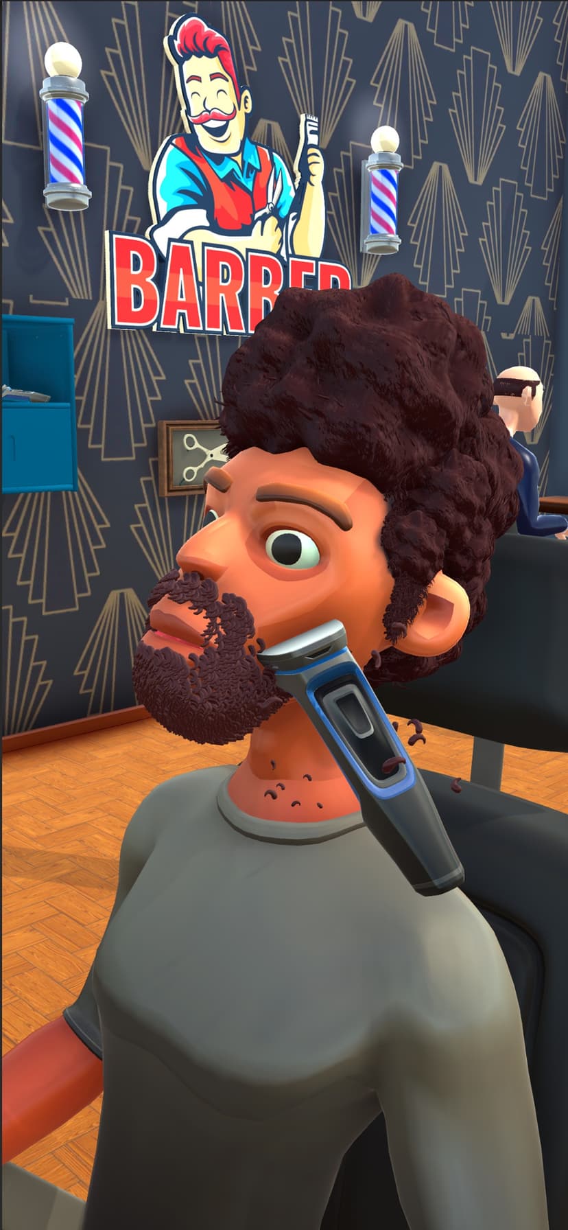 Fade Master 3D: Barber Shop screenshot 1 - screenshot