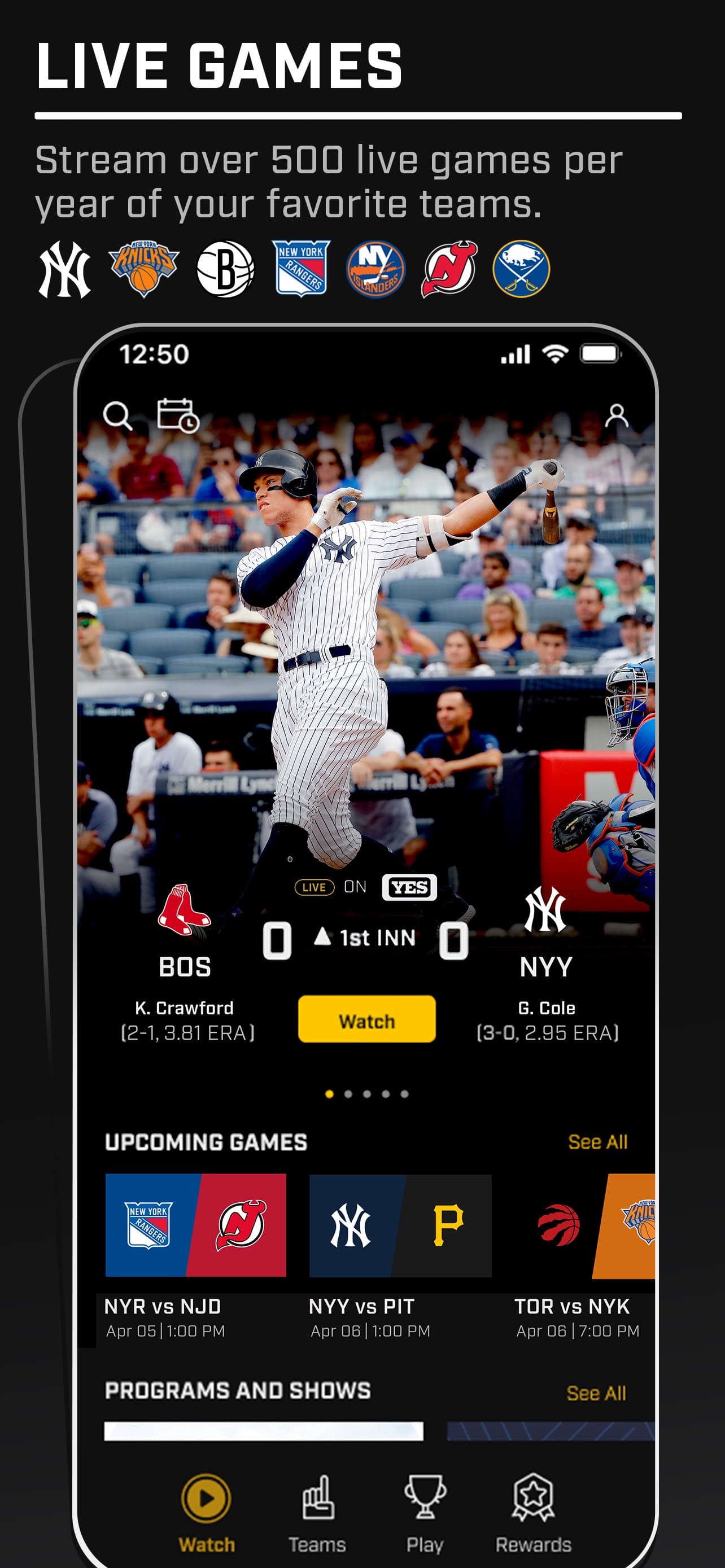 Gotham Sports screenshot 1 - screenshot