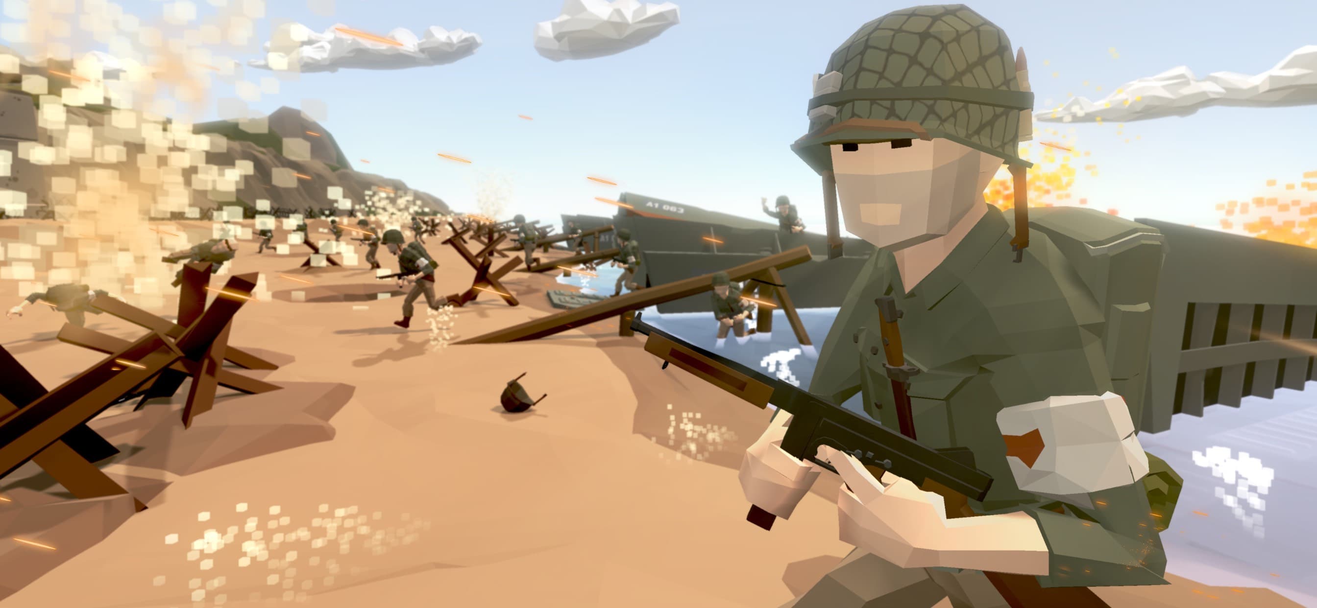 World War II Polygon Army screenshot 1 - screenshot