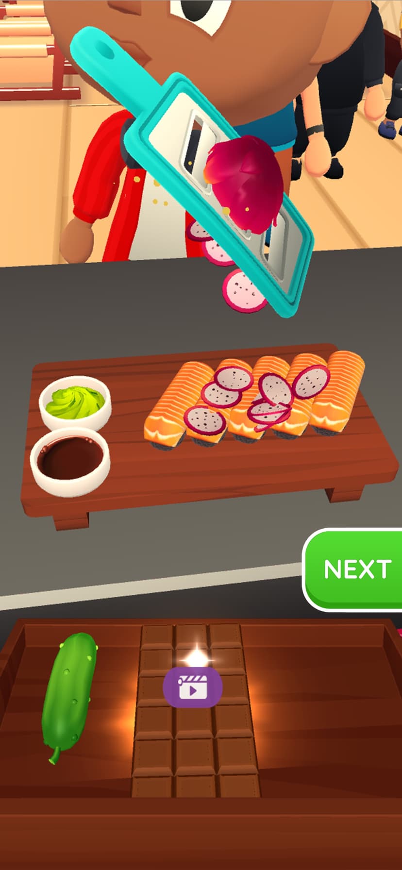 Sushi Roll 3D - ASMR Food Game screenshot 7 - screenshot