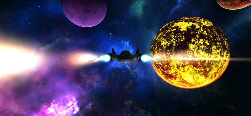 VR Space Roller Coaster Galaxy screenshot 6 - screenshot