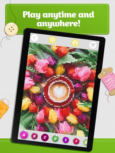 Cross Stitch Coloring Art screenshot 15 - screenshot