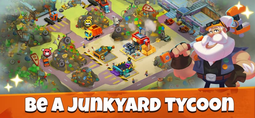 Idle Junkyard Tycoon: Be Rich! screenshot 1 - screenshot