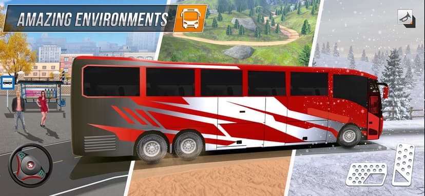 Bus Games : Driving Master 3D screenshot 1 - screenshot