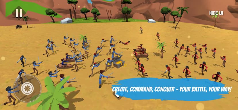 Stick Battle Simulation screenshot 2 - screenshot