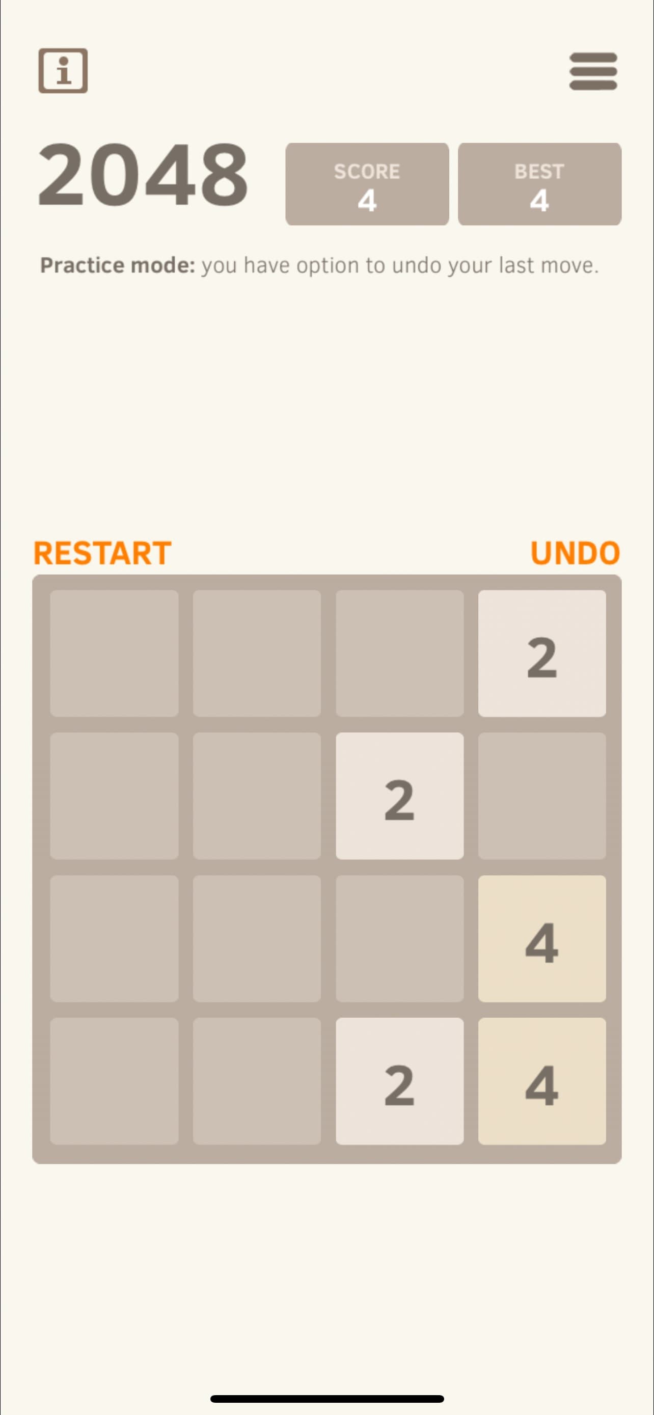 2048 Number Puzzle game screenshot 2 - screenshot