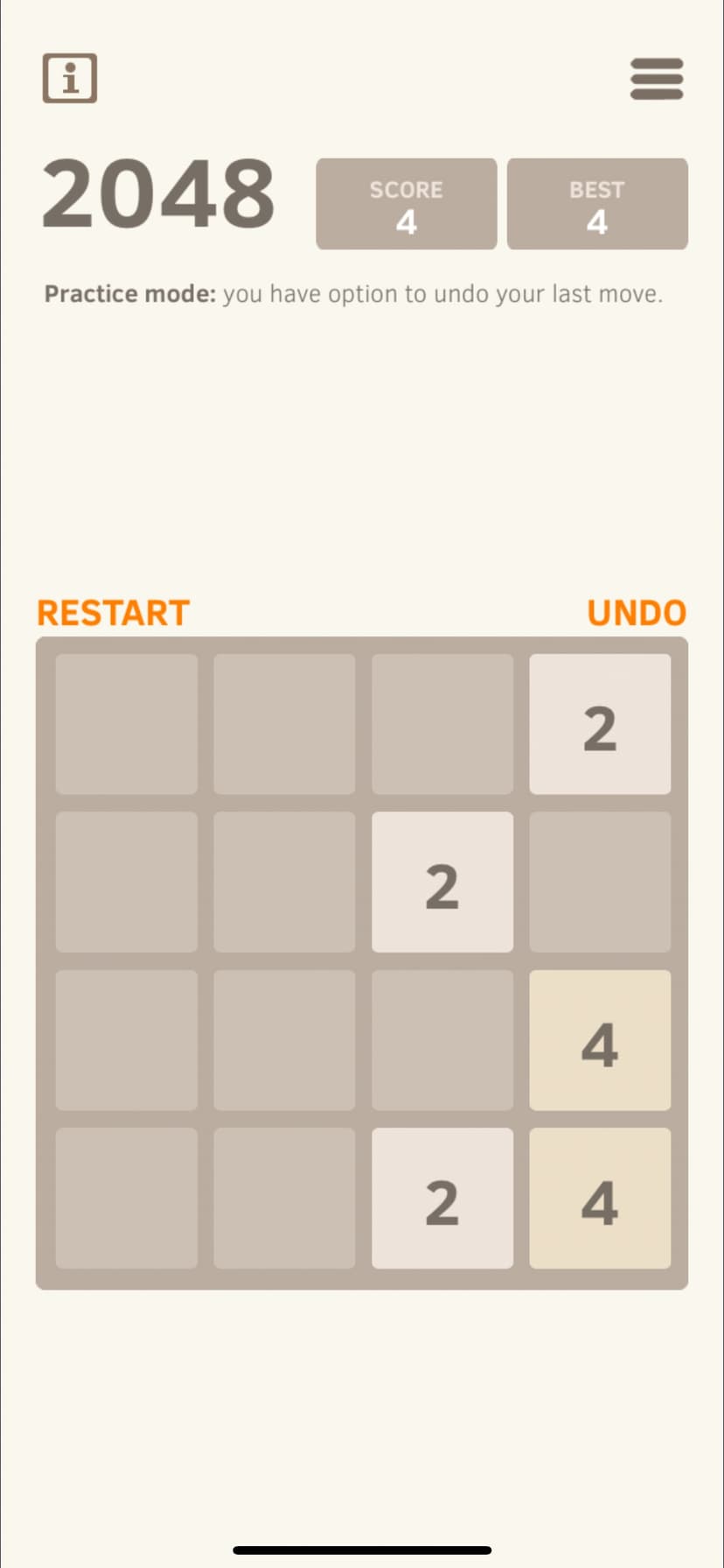 2048 Number Puzzle game screenshot 2 - screenshot