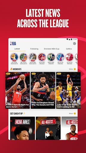 NBA: Live Games & Scores screenshot 20 - screenshot
