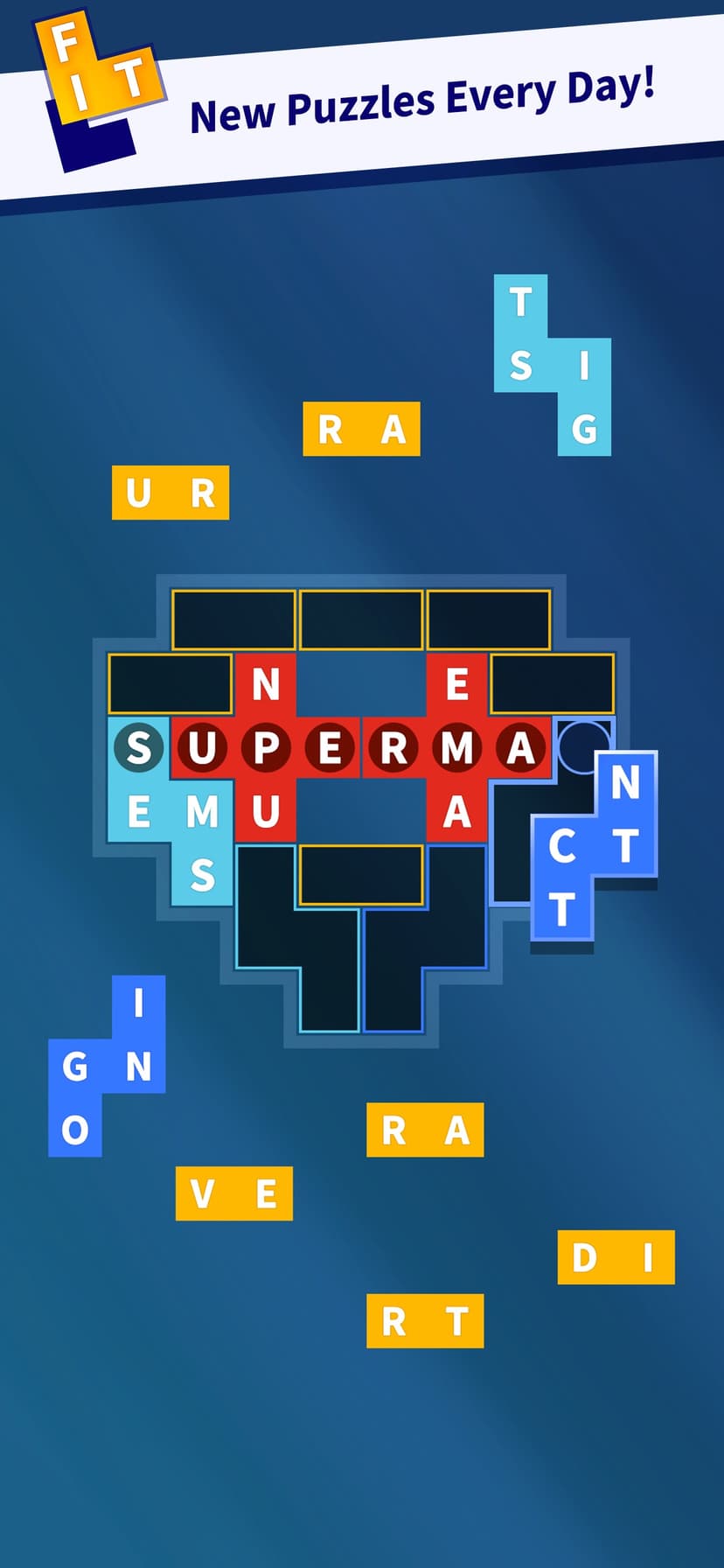 Flow Fit - Word Puzzle screenshot 5 - screenshot