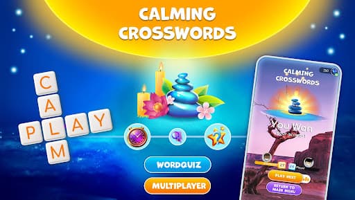 Calming Crosswords Word Puzzle screenshot 1 - screenshot
