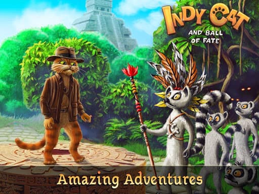 Indy Cat: Match 3 Adventure screenshot 17 - screenshot