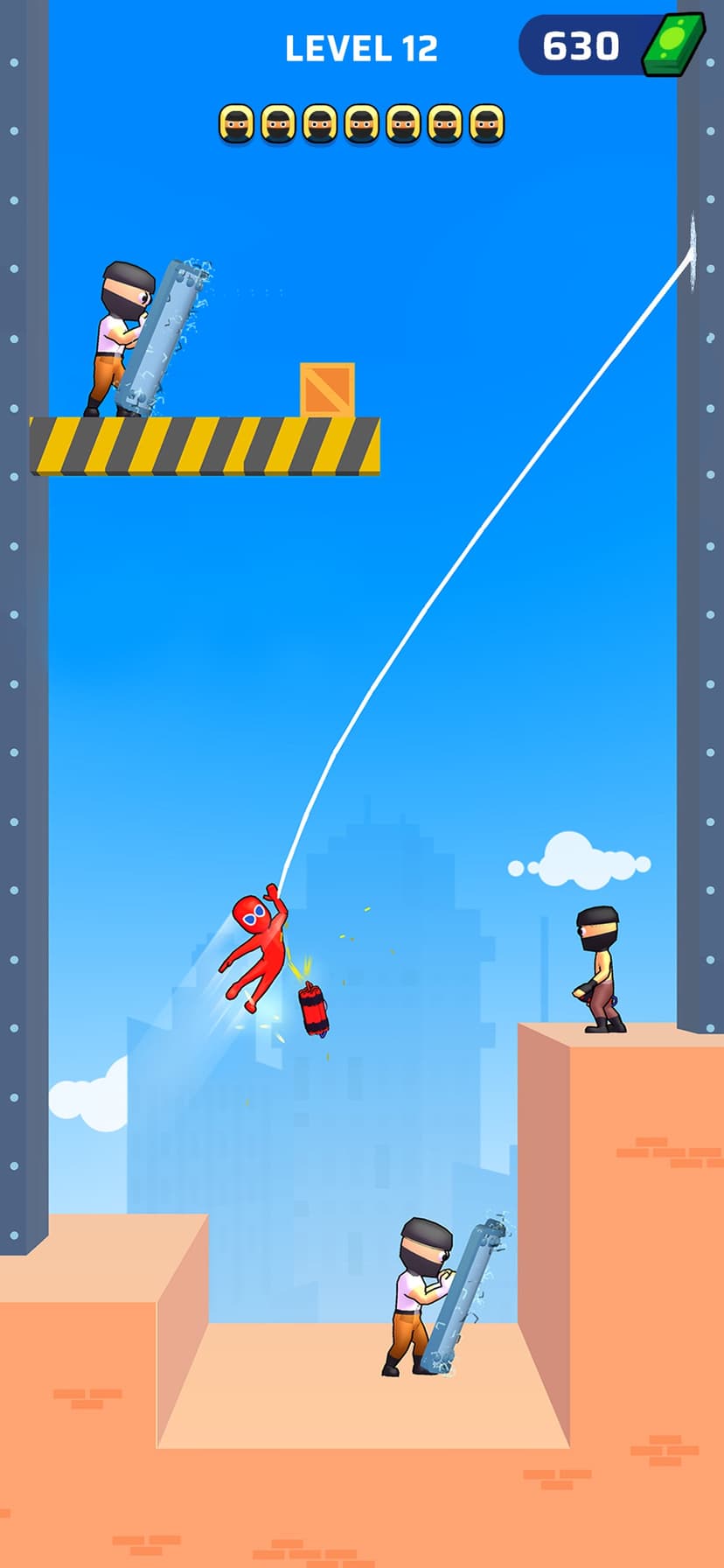 Web Master: Stickman Superhero screenshot 1 - screenshot