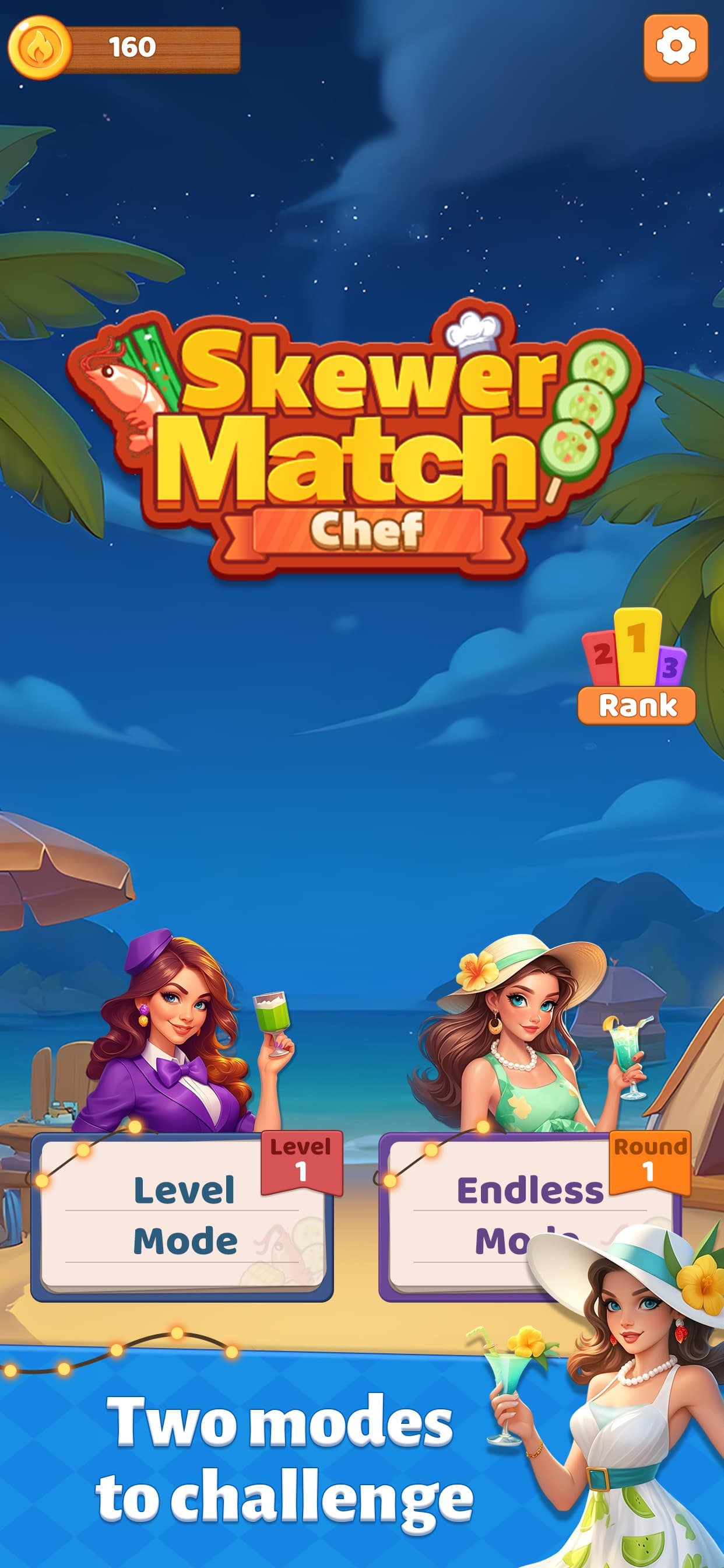 Skewer Match Chef screenshot 1 - screenshot