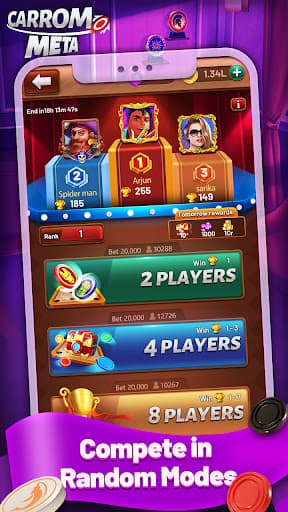 Carrom Meta-Board Disc Game screenshot 4 - screenshot