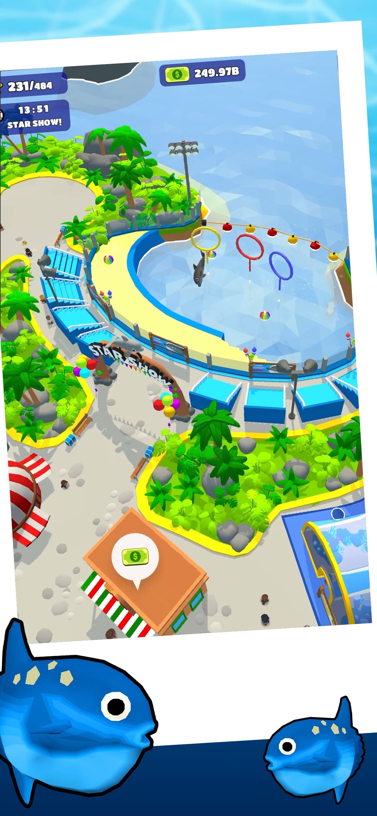 Idle Sea Park - Fish Tank Sim screenshot 2 - screenshot