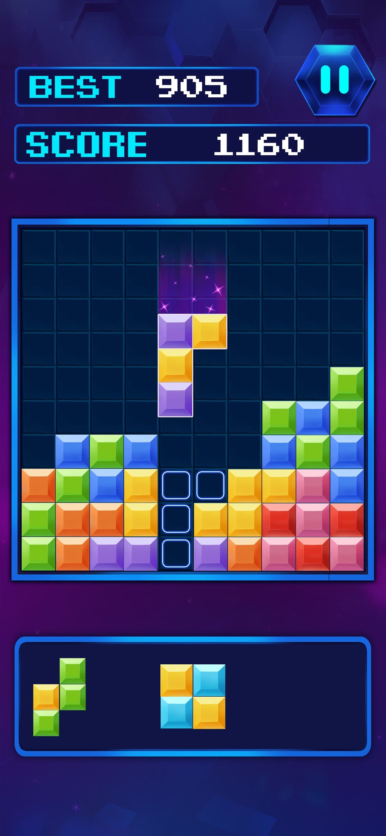 Fun Block Brick Puzzle screenshot 3 - screenshot