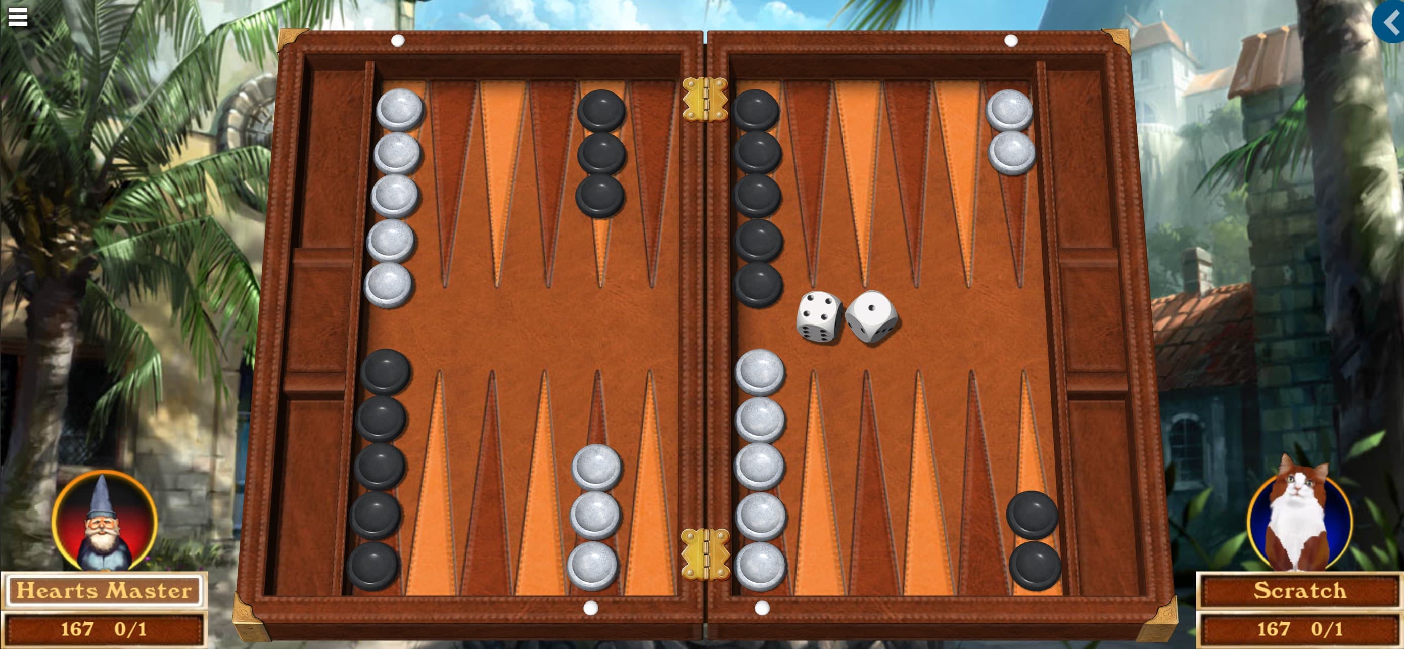 Hardwood Backgammon screenshot 1 - screenshot