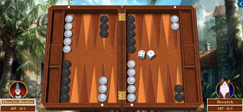 Hardwood Backgammon screenshot 1 - screenshot