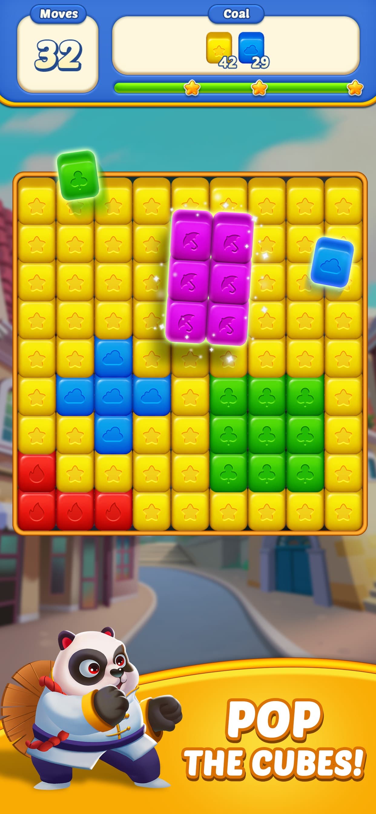 Cube Blast Match 3: Toon & Toy screenshot 3 - screenshot