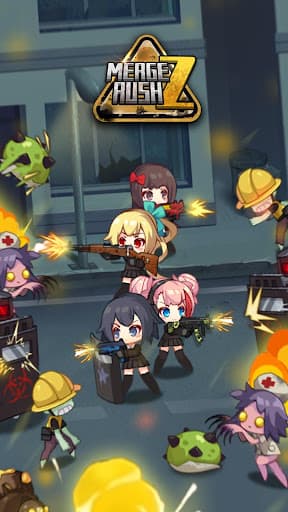Merge Rush Z screenshot 1 - screenshot