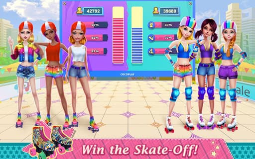 Roller Skating Girls screenshot 9 - screenshot