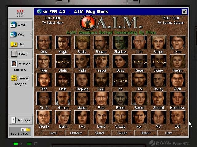 Null - screenshot