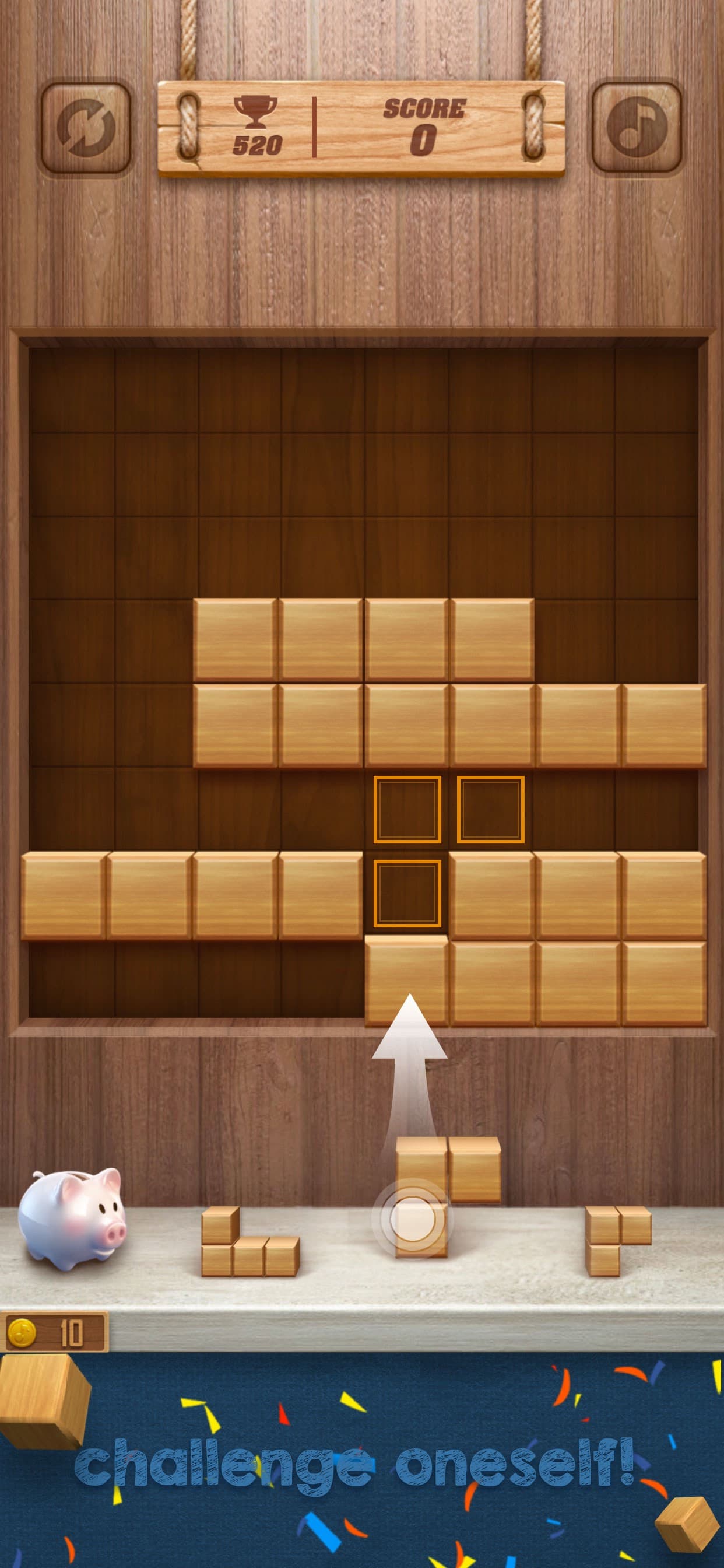 Wood Cube Puzzle screenshot 3 - screenshot