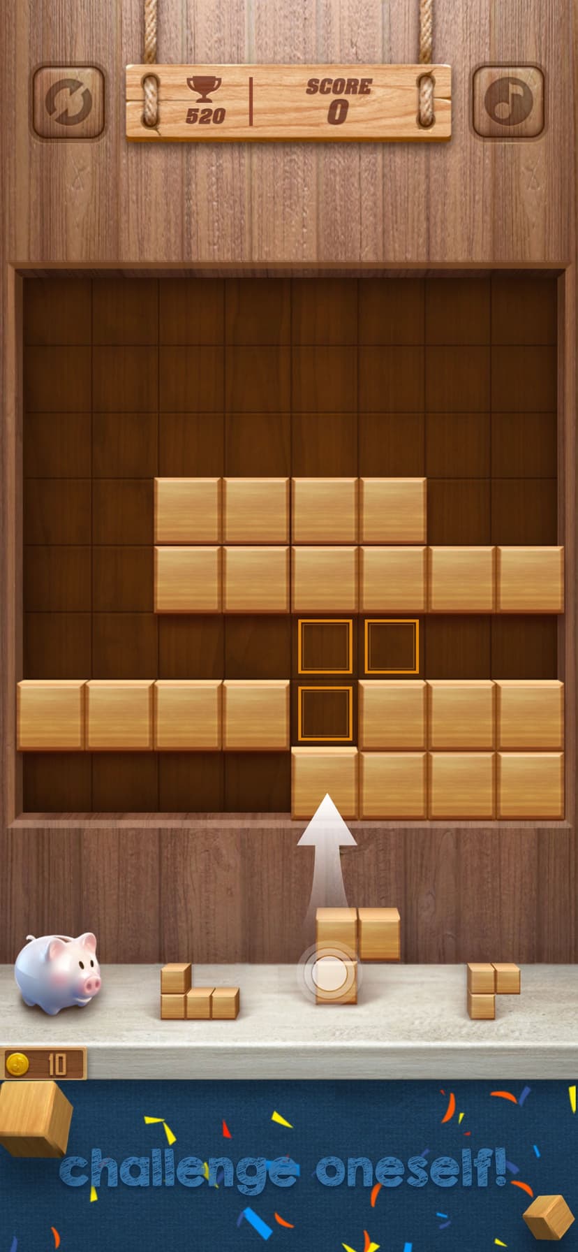 Wood Cube Puzzle screenshot 3 - screenshot