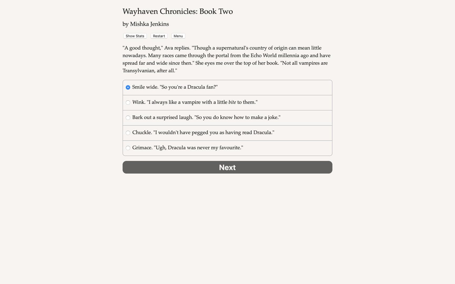 Null - screenshot