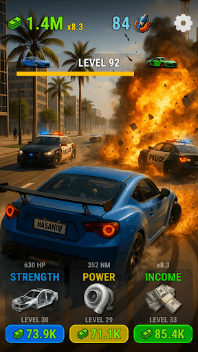 Day dream : Police Escape screenshot 3 - screenshot