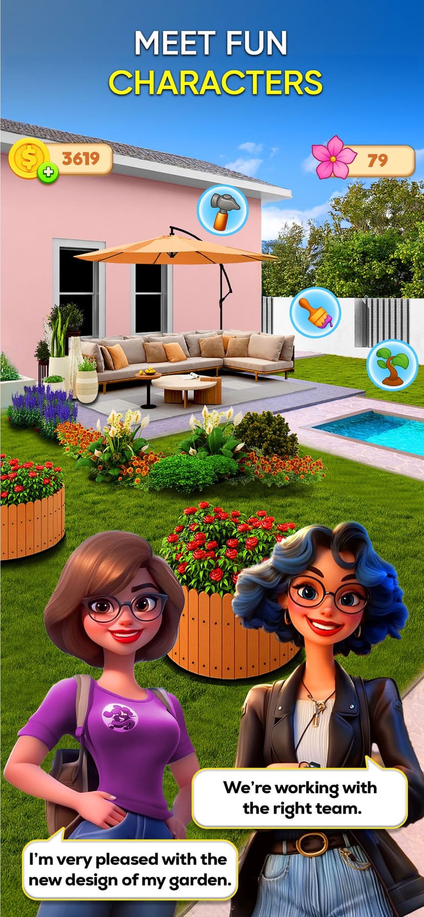 Garden & Home: Design Game screenshot 4 - screenshot