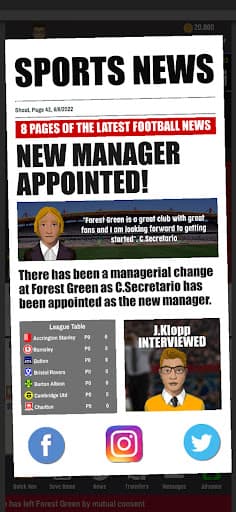 FCM23 Soccer Club Management screenshot 8 - screenshot