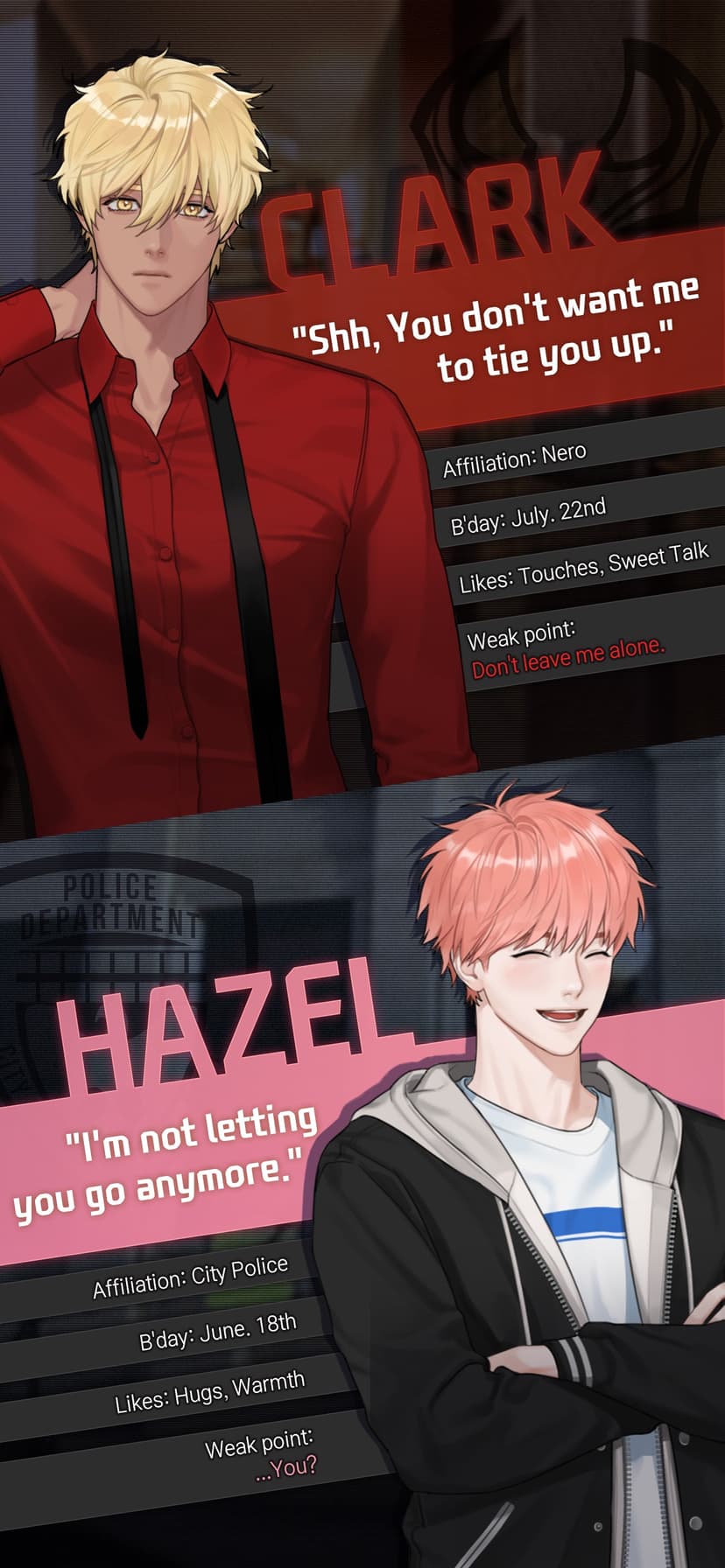Killing Kiss : BL story game screenshot 6 - screenshot