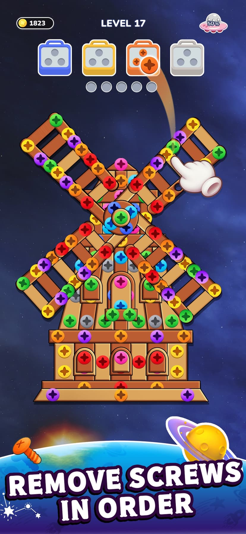 Screw Master: Color Nuts Jam screenshot 1 - screenshot