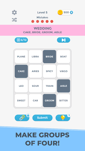 Connections Word Game screenshot 2 - screenshot