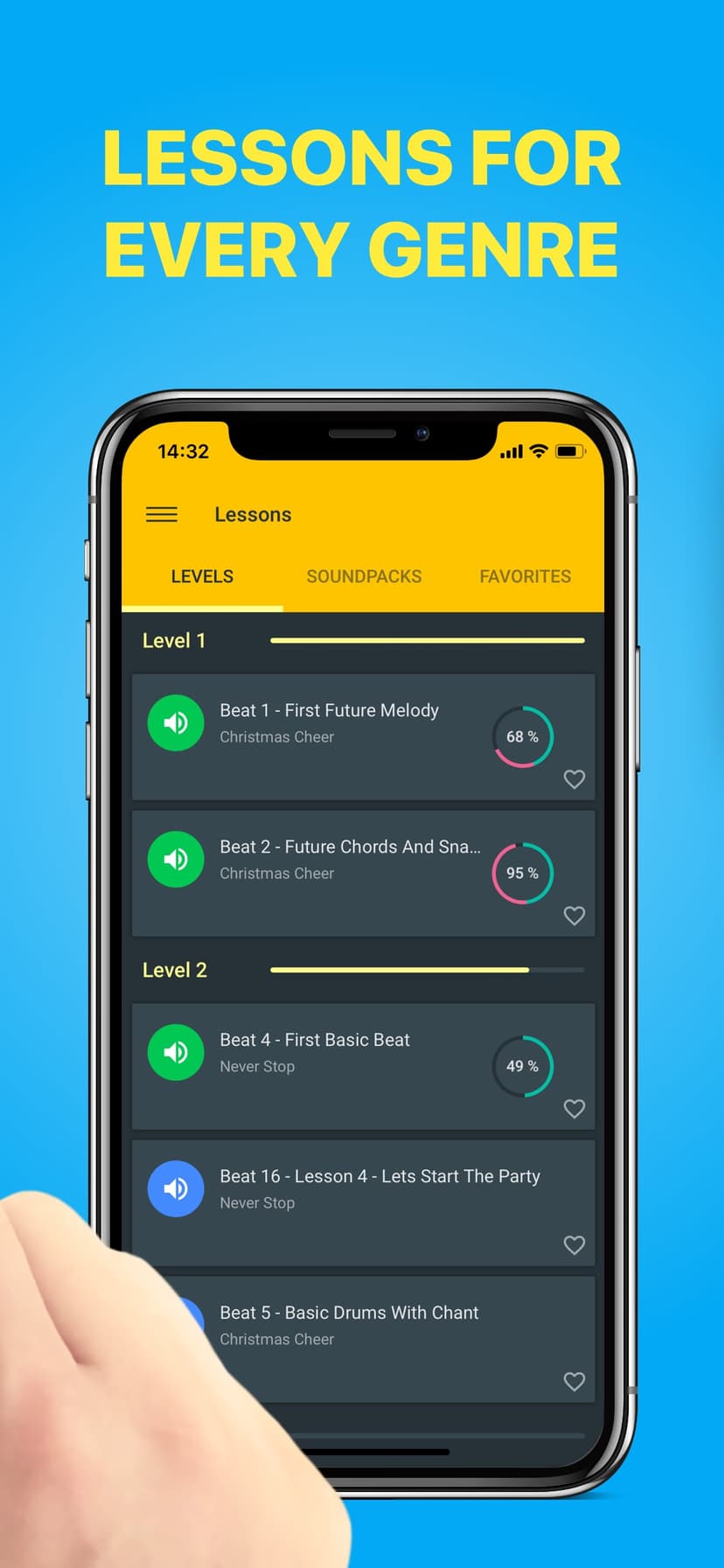 Rhythm: Music Drum Pad Lessons screenshot 2 - screenshot