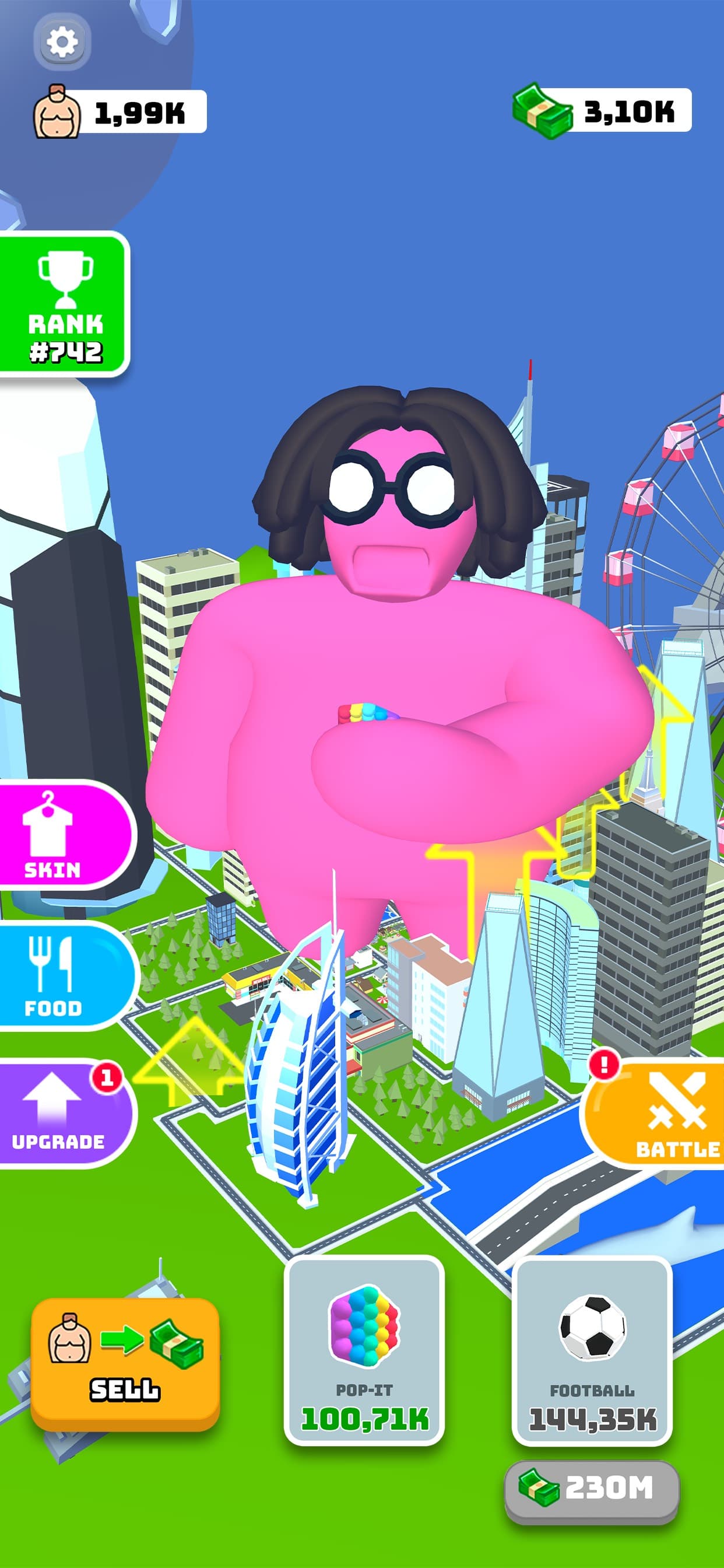 Eating Hero: Clicker Food Game screenshot 8 - screenshot