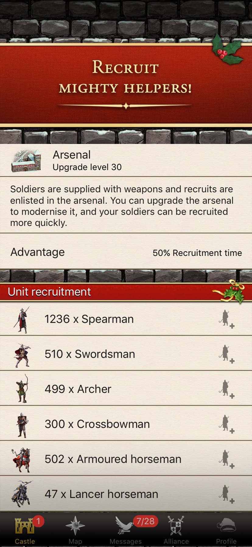 Lords & Knights - X-Mas screenshot 3 - screenshot