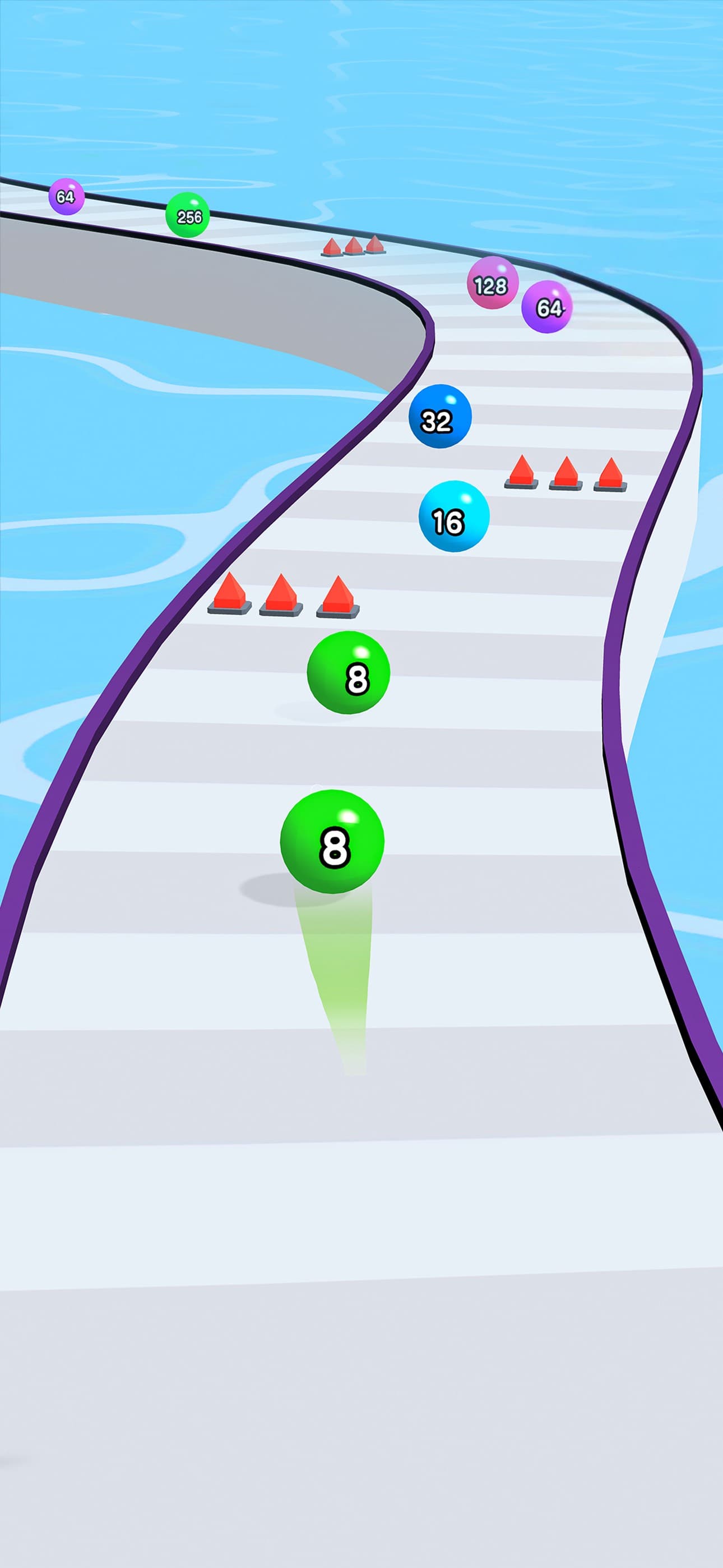 Number Ball Race & Merge 3D screenshot 3 - screenshot