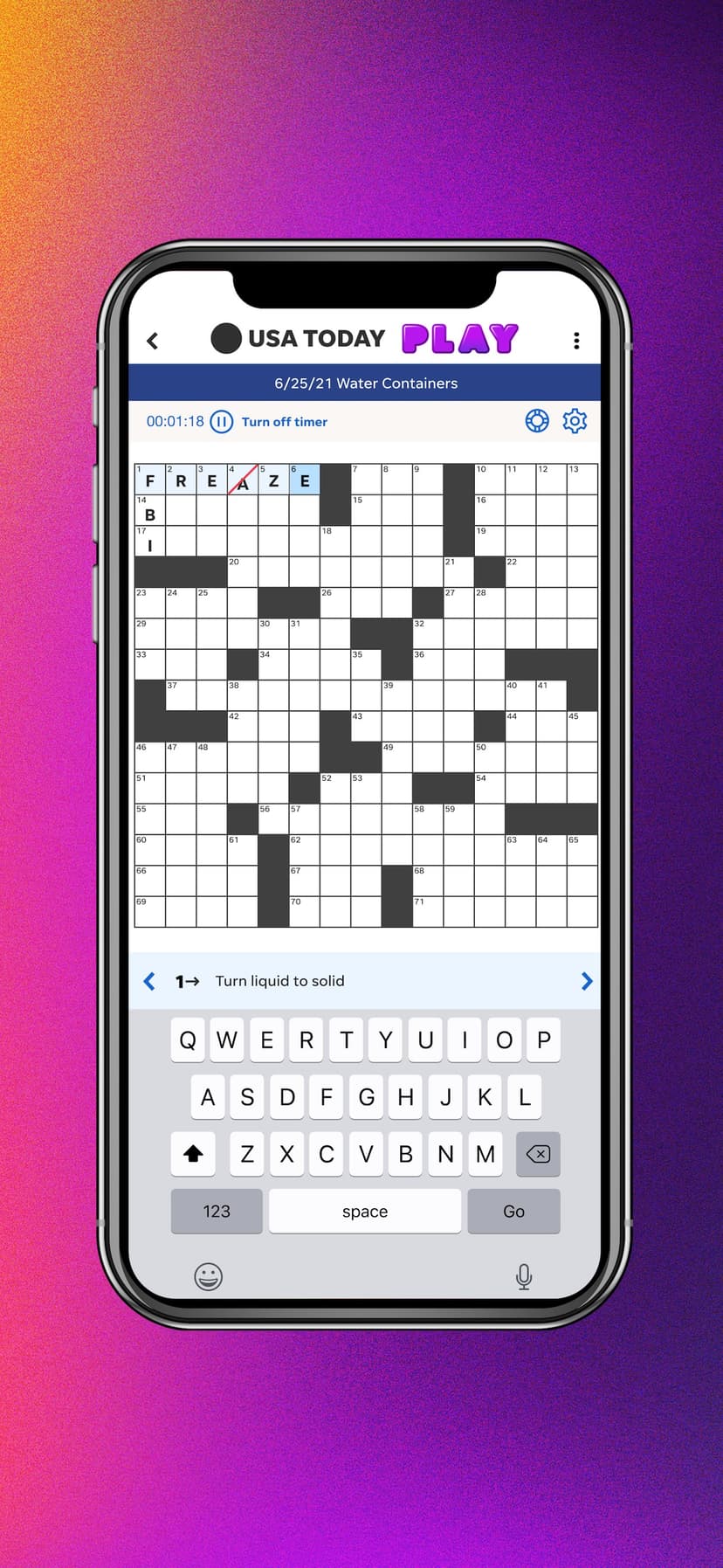 USA TODAY PLAY Crossword+ screenshot 2 - screenshot