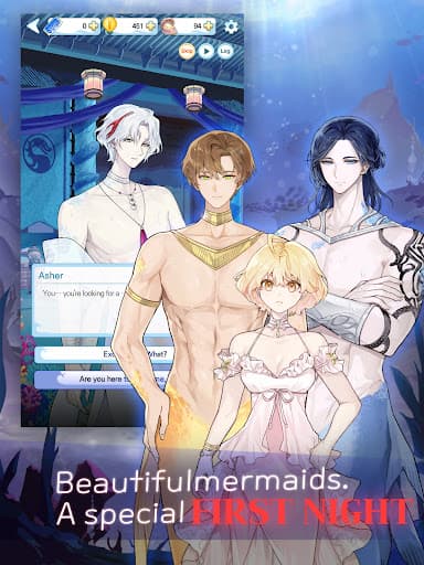 Aqua Romance: Mermaid Otome screenshot 19 - screenshot