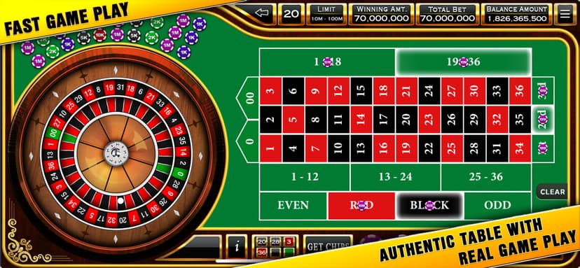 Roulette - Casino Style screenshot 1 - screenshot