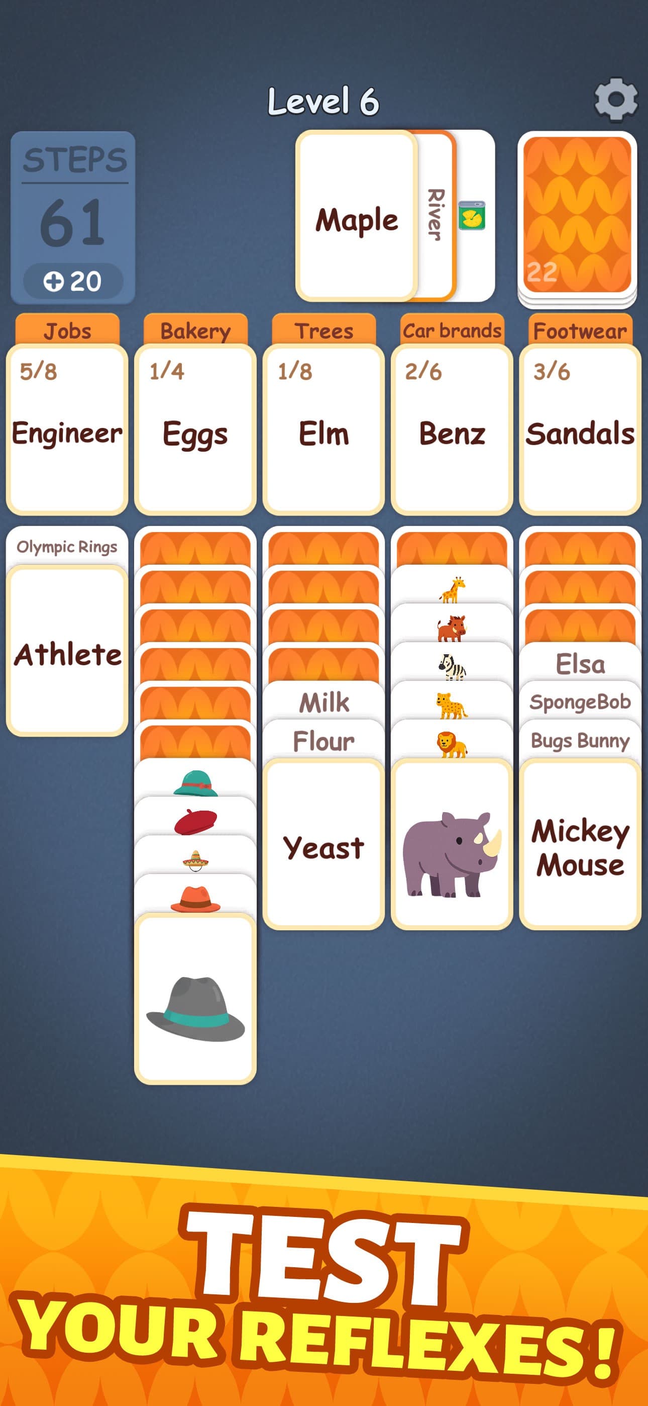 Associate Words - Solitaire screenshot 2 - screenshot